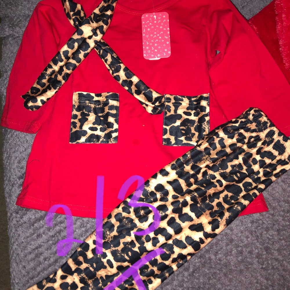 Leopard Print Outfit 2/3 T
